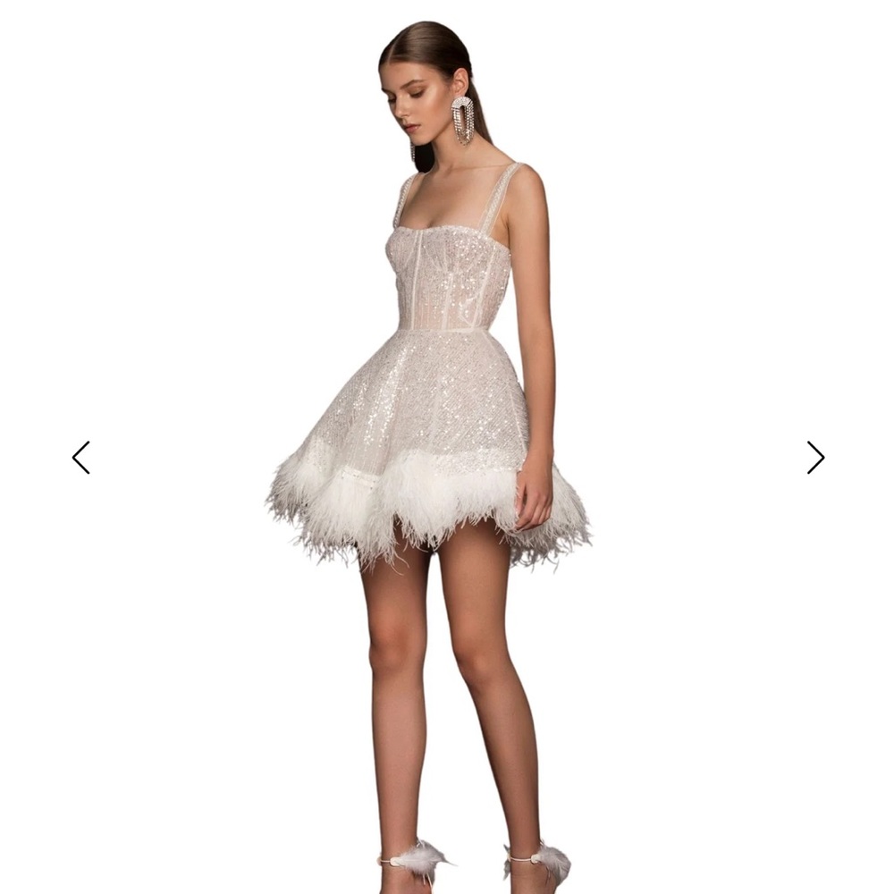 Bronx and Banco Mademoiselle Bridal Mini Dress